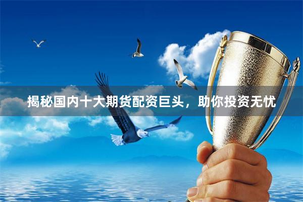 揭秘国内十大期货配资巨头，助你投资无忧