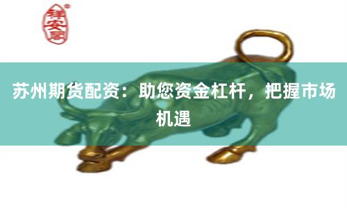 苏州期货配资：助您资金杠杆，把握市场机遇
